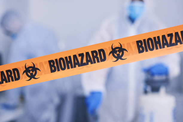 Professional Biohazard technician working in Columbia, SC